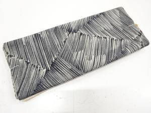 アンティーク　線描き模様　羽織洗い張り